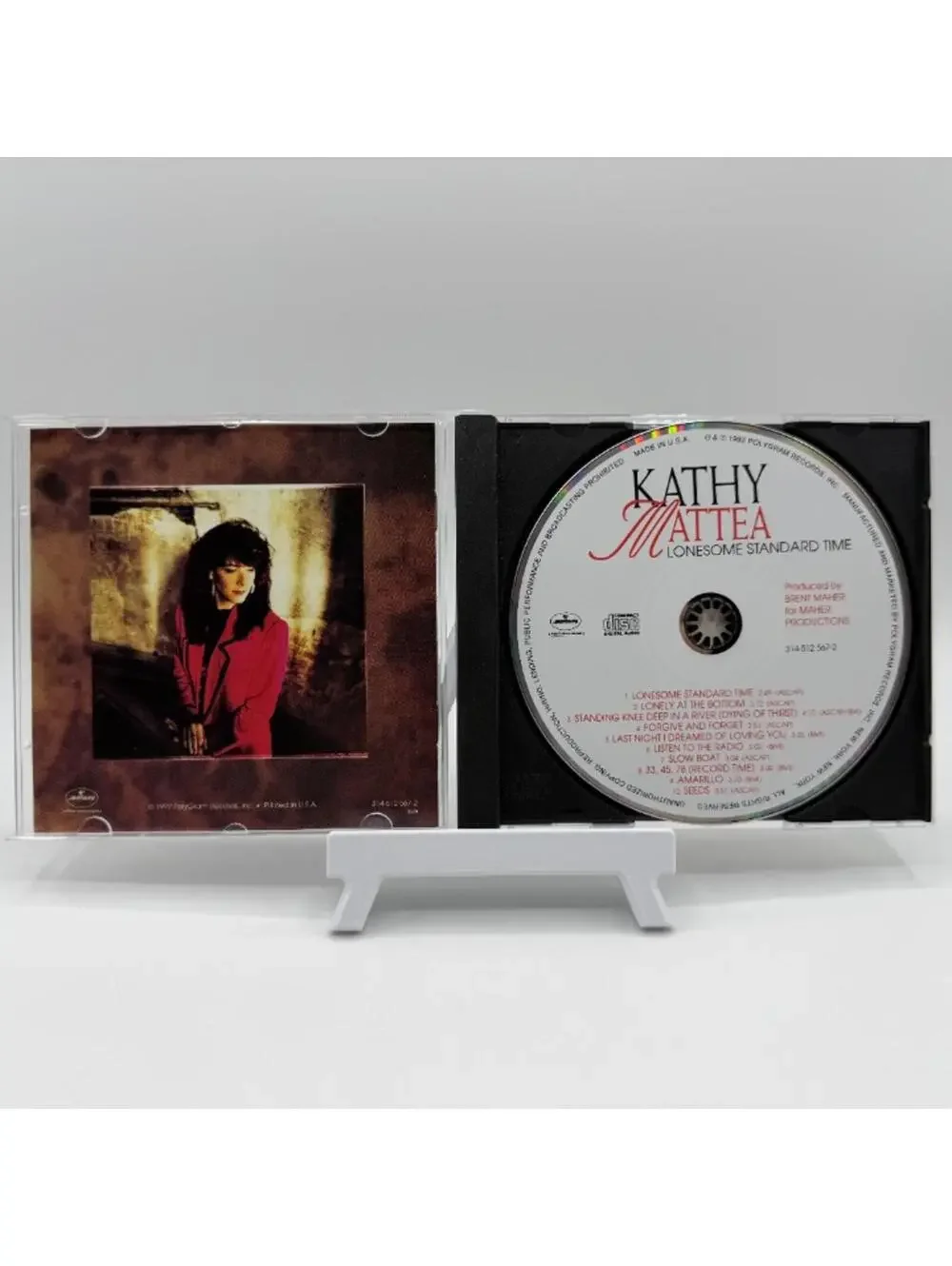 Kathy Mattea – Lonesome Standard Time (1992) - Audio CD - Country - Picture 3 of 5